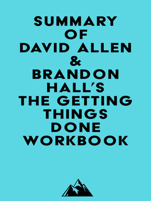 cover image of Summary of David Allen & Brandon Hall's the Getting Things Done Workbook
